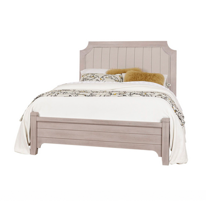 Bungalow - Queen Upholstered Bed - Dover Grey Two Tone
