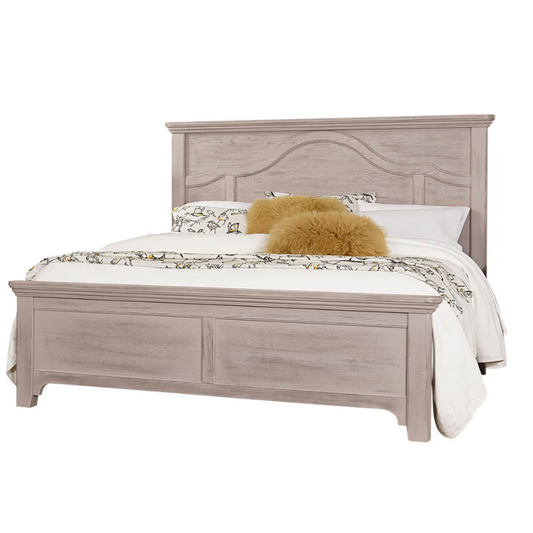 Bungalow - Queen Mantel Bed - Dover Grey Two Tone