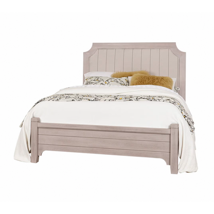 Bungalow - King Upholstered Bed - Dover Gray Two Tone