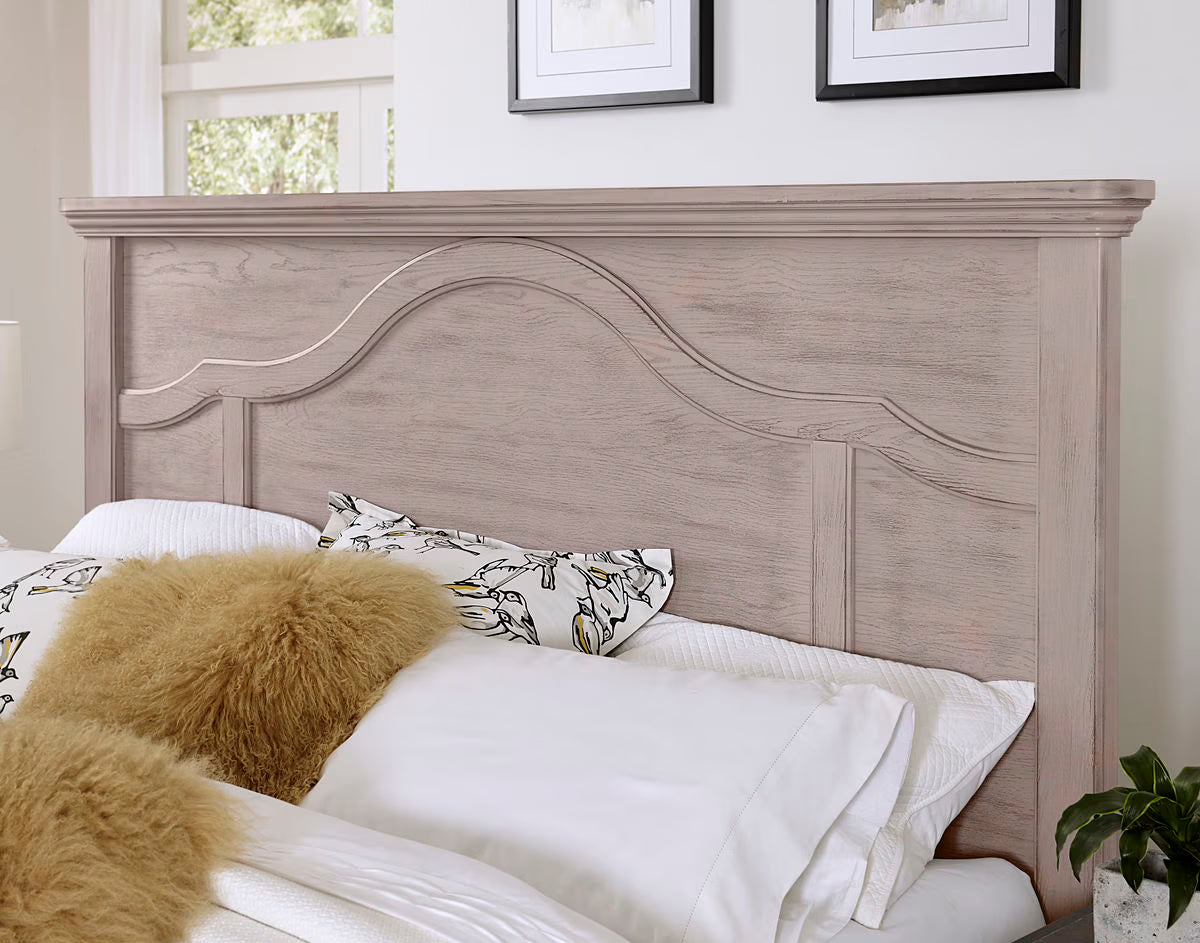 Bungalow - King Mantel Bed - Dover Gray Two Tone