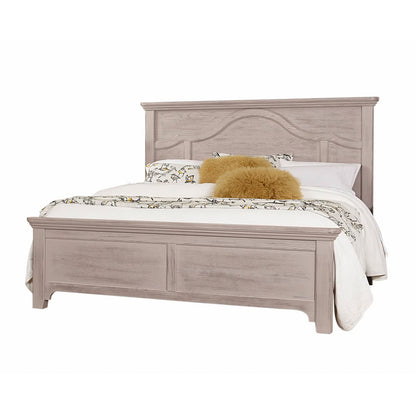 Bungalow - King Mantel Bed - Dover Gray Two Tone
