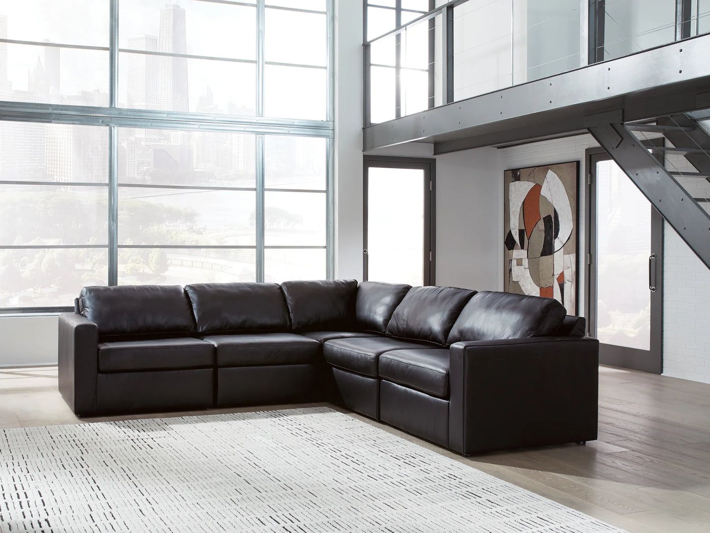 ModMax II - 5-Piece Sectional - Black