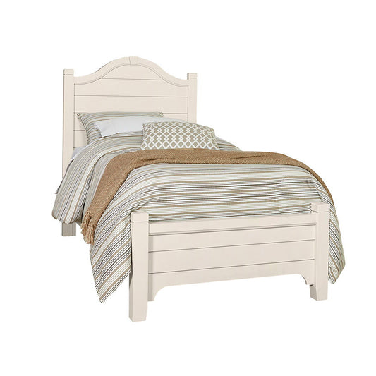 Bungalow - Twin Arched Bed - Lattice (Soft White)