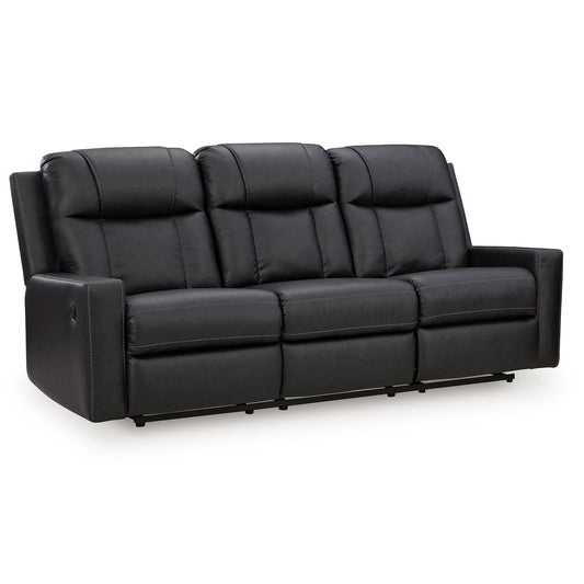 Mackmenville - Reclining Sofa - Carbon