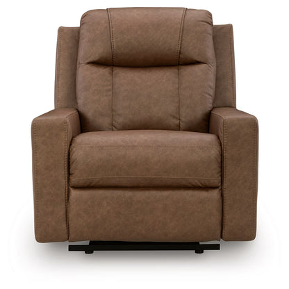 Mackmenville - Zero Wall Recliner - Caramel