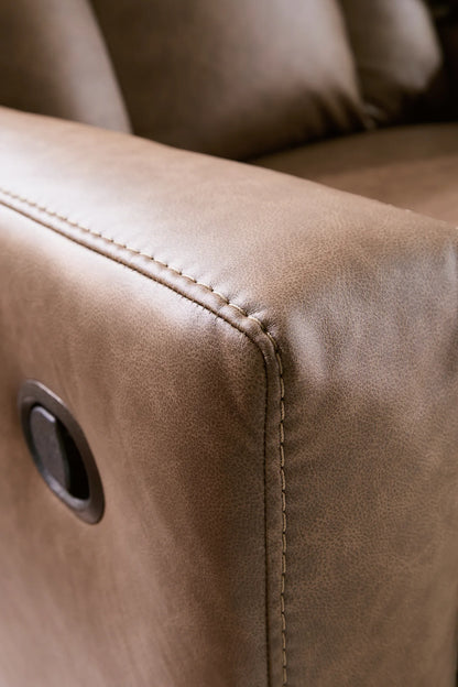 Mackmenville - Zero Wall Recliner - Caramel