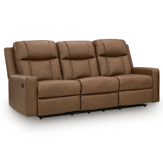 Mackmenville - Reclining Sofa - Caramel