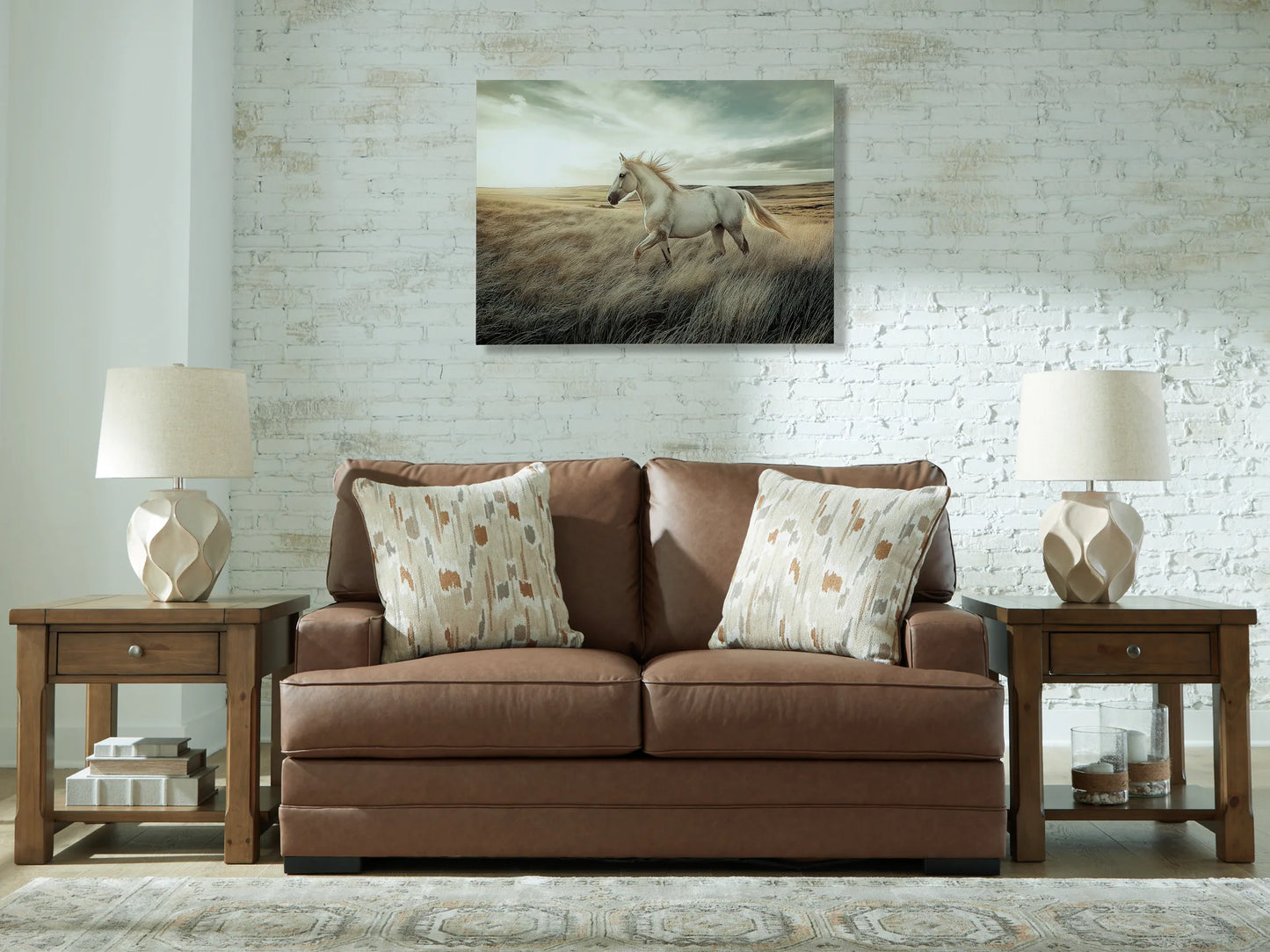 VillaCourt - Caramel - Loveseat