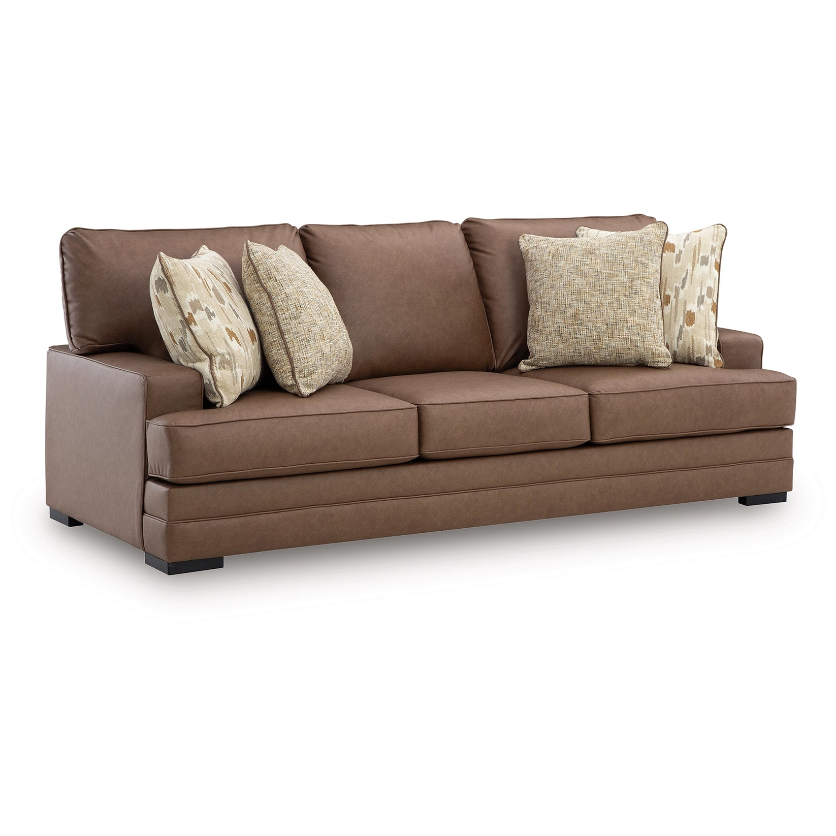 VillaCourt - Caramel - Sofa – Furniture Warehouse Ohio