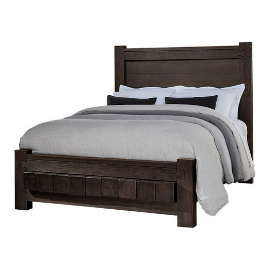 Dovetail - Queen Poster Bed With 6 X 6 Footboard - Java