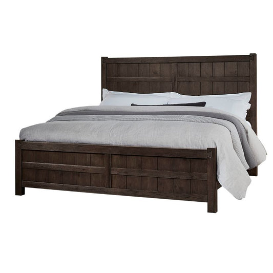 Dovetail - Queen Board & Batten Bed - Java