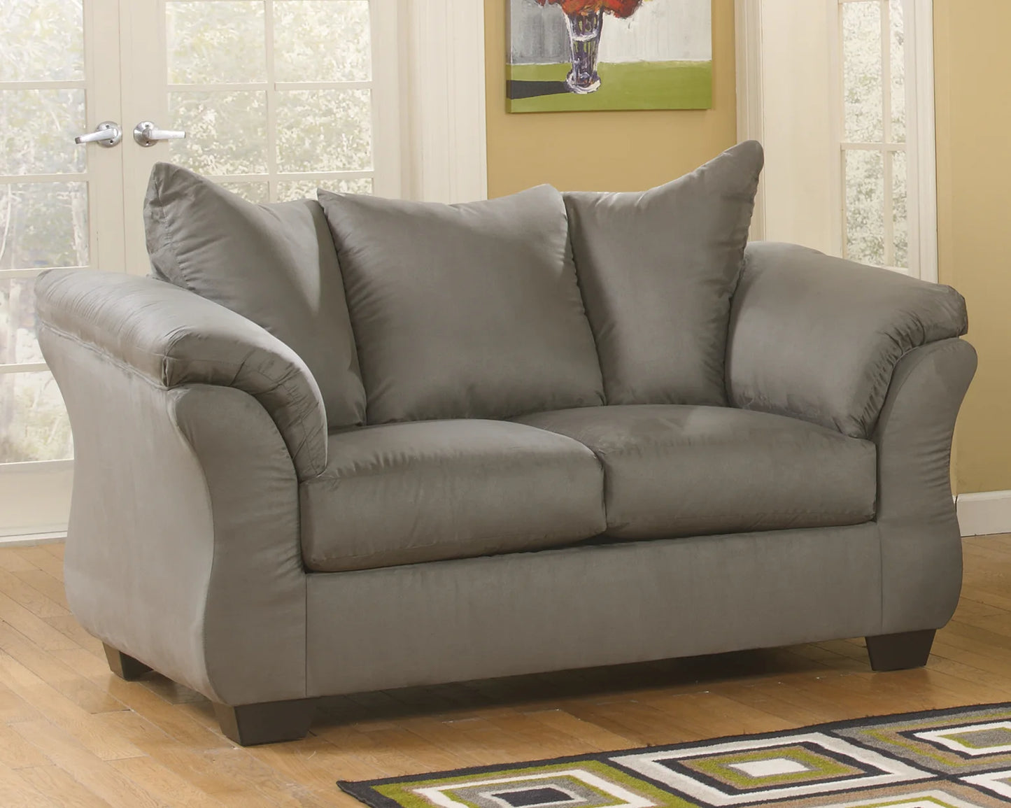 Darcy - Cobblestone - Loveseat