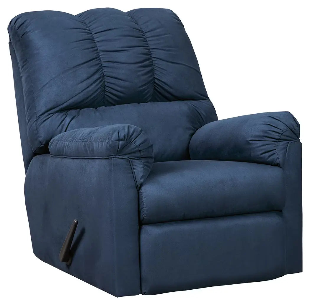 Darcy - Blue - Rocker Recliner