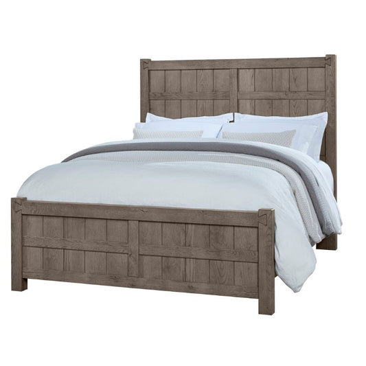 Dovetail - Queen Board & Batten Bed - Mystic Grey