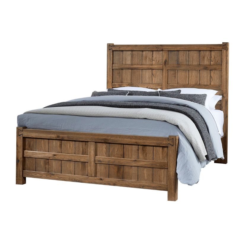 Dovetail - Queen Board & Batten Bed - Natural