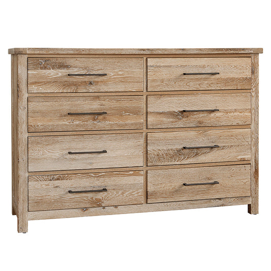 Dovetail - 8-Drawer Dresser - Sun Bleached White