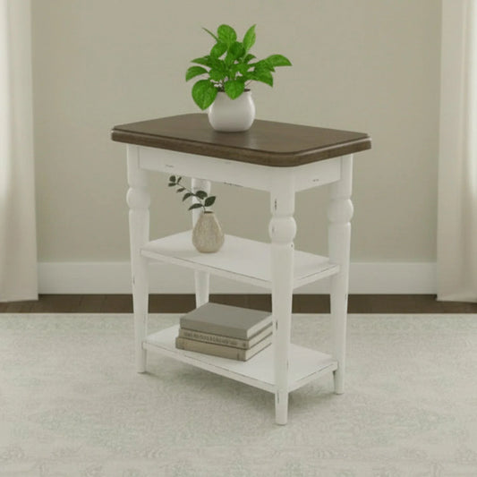 Turnberry Park - Chairside Table - White