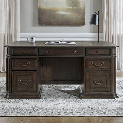Provence Park - Jr Executive Desk - Brown