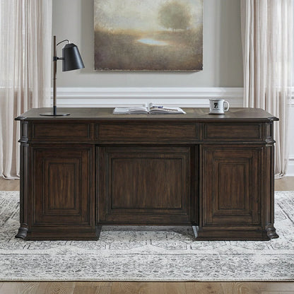 Provence Park - Jr Executive Desk - Brown