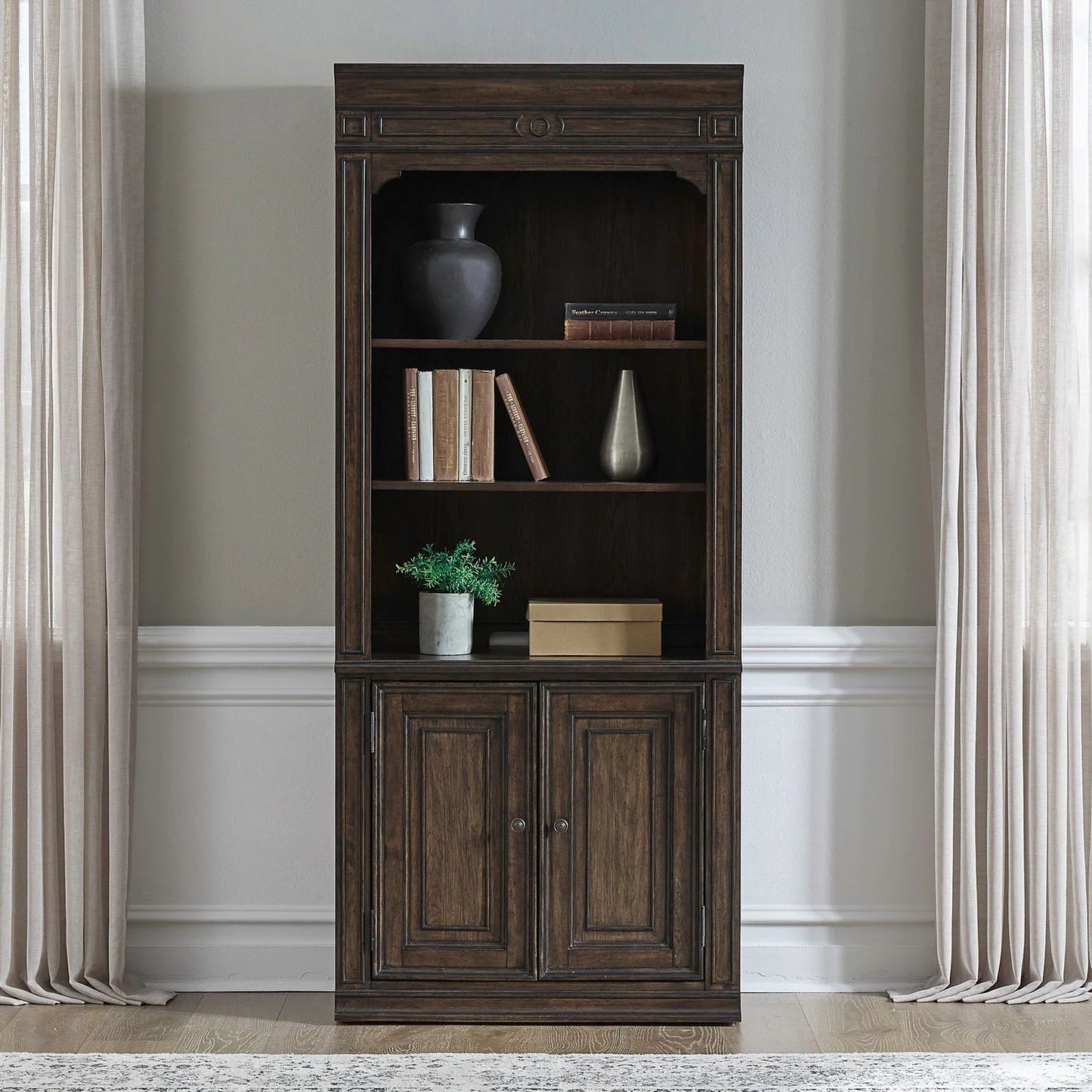 Carolina Park - Bunching Bookcase - Brown