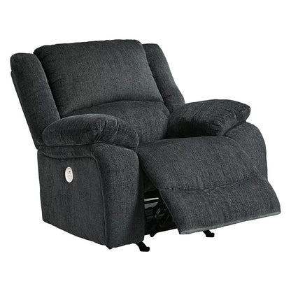 Draycoll - Slate - Power Rocker Recliner