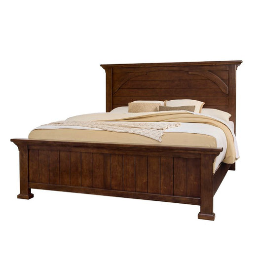 Vista - Queen Mansion Bed - Cherry