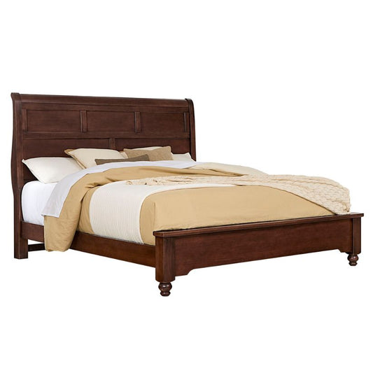 Vista - King Sleigh Bed - Cherry