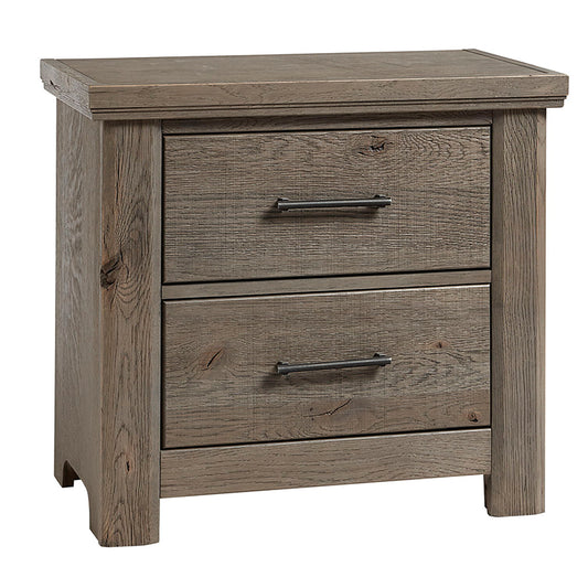 Yellowstone - 2 Drawer Night Stand - Dapple Grey