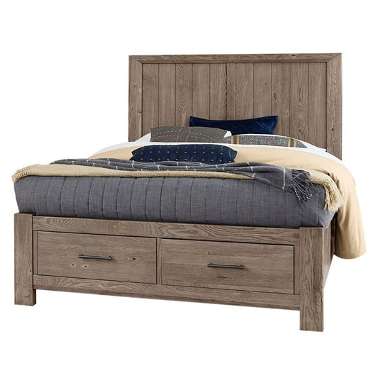 Yellowstone - Queen Storage Bed - Dapple Grey