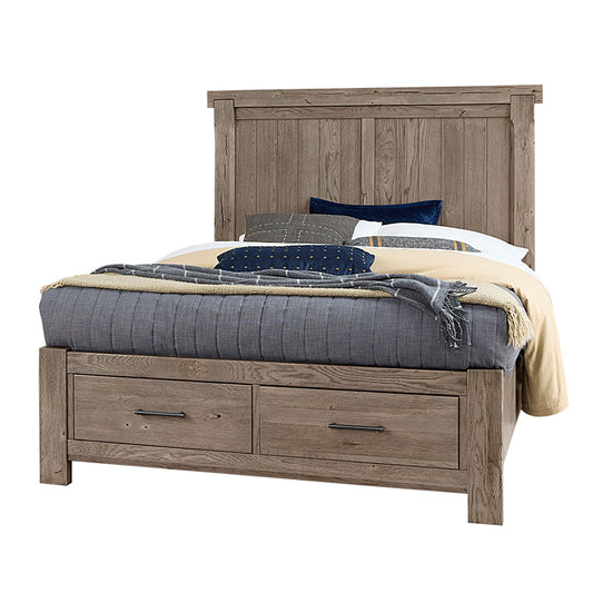 Yellowstone - American Dovetail King Storage Bed - Dapple Grey