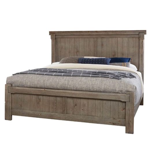 Yellowstone - American Dovetail King Bed - Dapple Grey