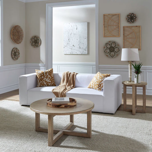 Proximity Place - 3 Piece Table Set - Barley Buff