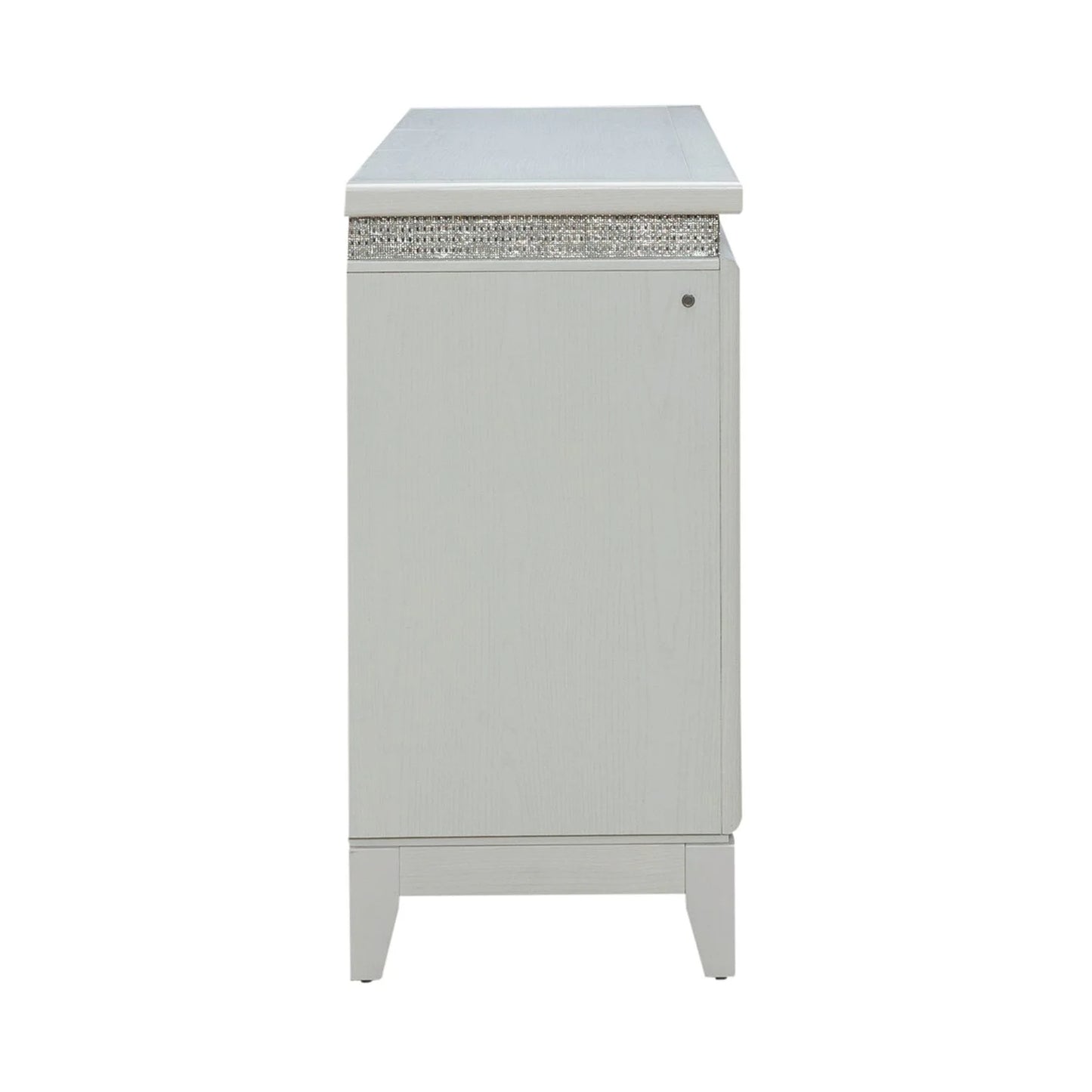 Reflections - 6 Drawer Dresser With Lights - White