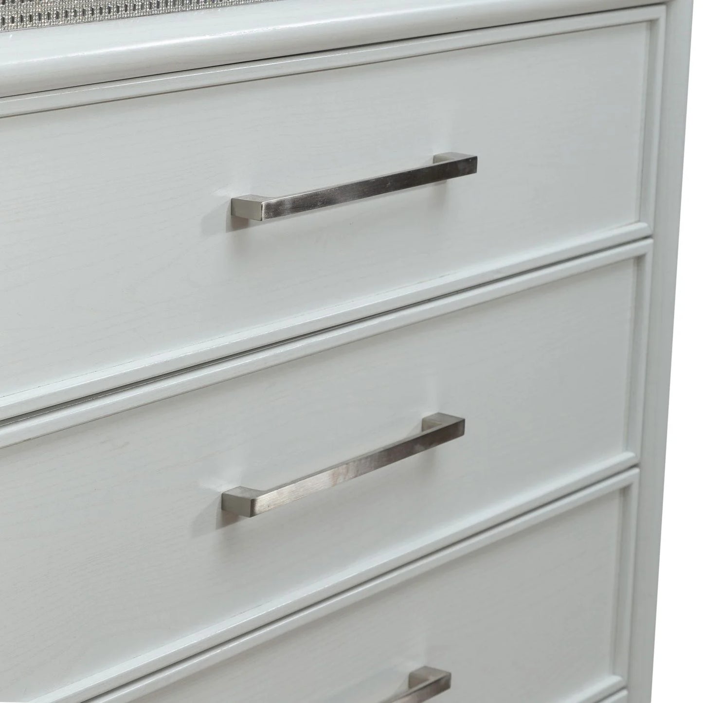 Reflections - 5 Drawer Chest With Lights - White