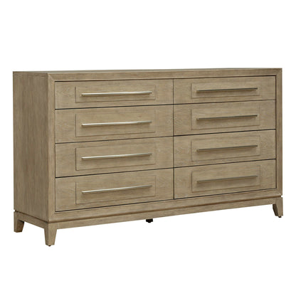 Brentwood - 8 Drawer Dresser - Sandstone