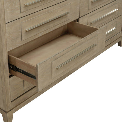 Brentwood - 8 Drawer Dresser - Sandstone