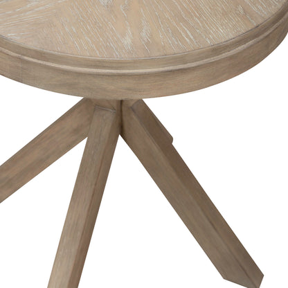 Brentwood - Round End Table - Sandstone