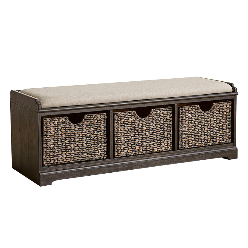 Mill Creek - Wall Bench - Dark Brown