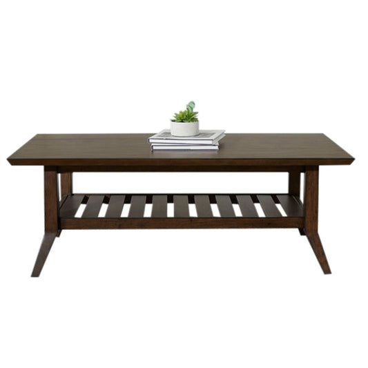 Ventura Blvd - Rectangular Cocktail Table - Dark Brown