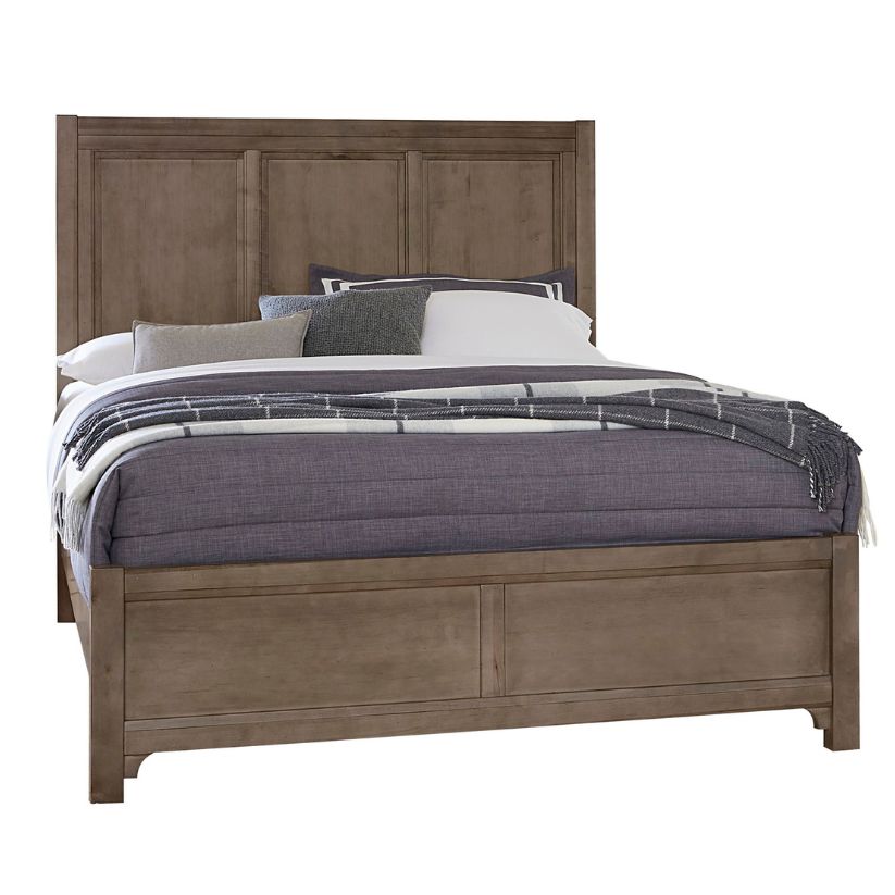 Cool Farmhouse - Queen Panel Bed - Grey