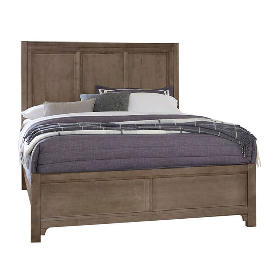 Cool Farmhouse - King Panel Bed - Grey