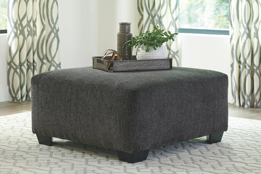 Ballinasloe - Smoke - Oversized Accent Ottoman