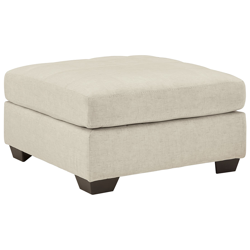 Falkirk - Parchment - Oversized Accent Ottoman