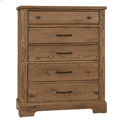 Lancaster County - 5 Drawer Chest - Light Brown