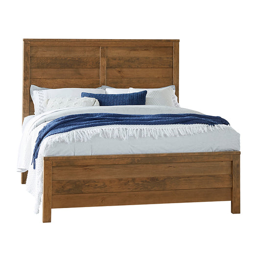 Lancaster County - Casual Queen Bed - Light Brown