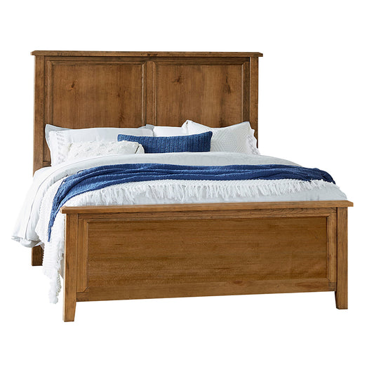 Lancaster County - Amish Queen Bed - Light Brown