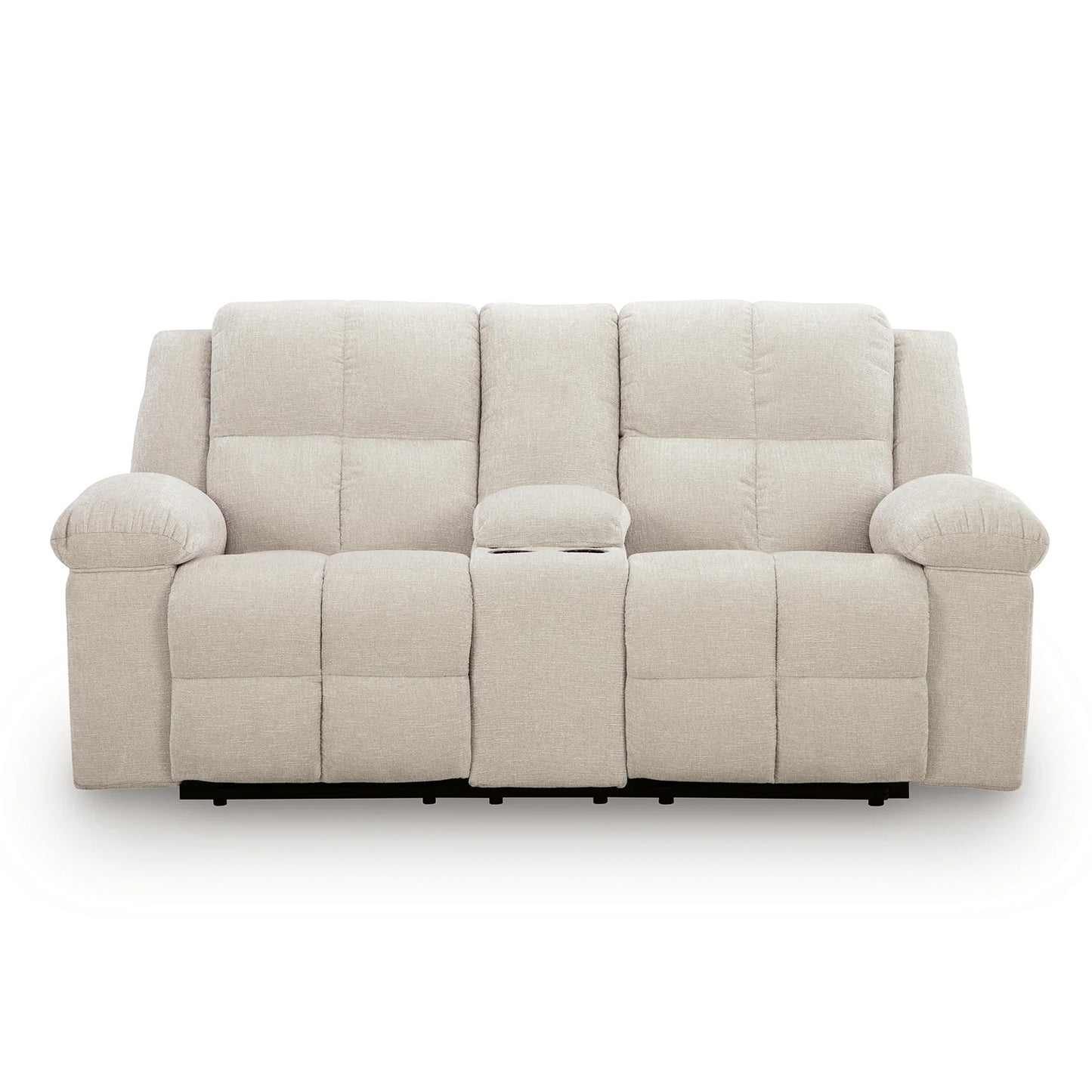 Orlen - Double Reclining Loveseat With Console - Winter