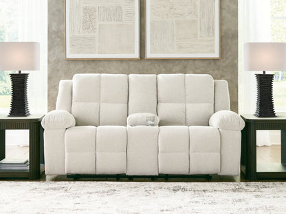 Orlen - Double Reclining Loveseat With Console - Winter