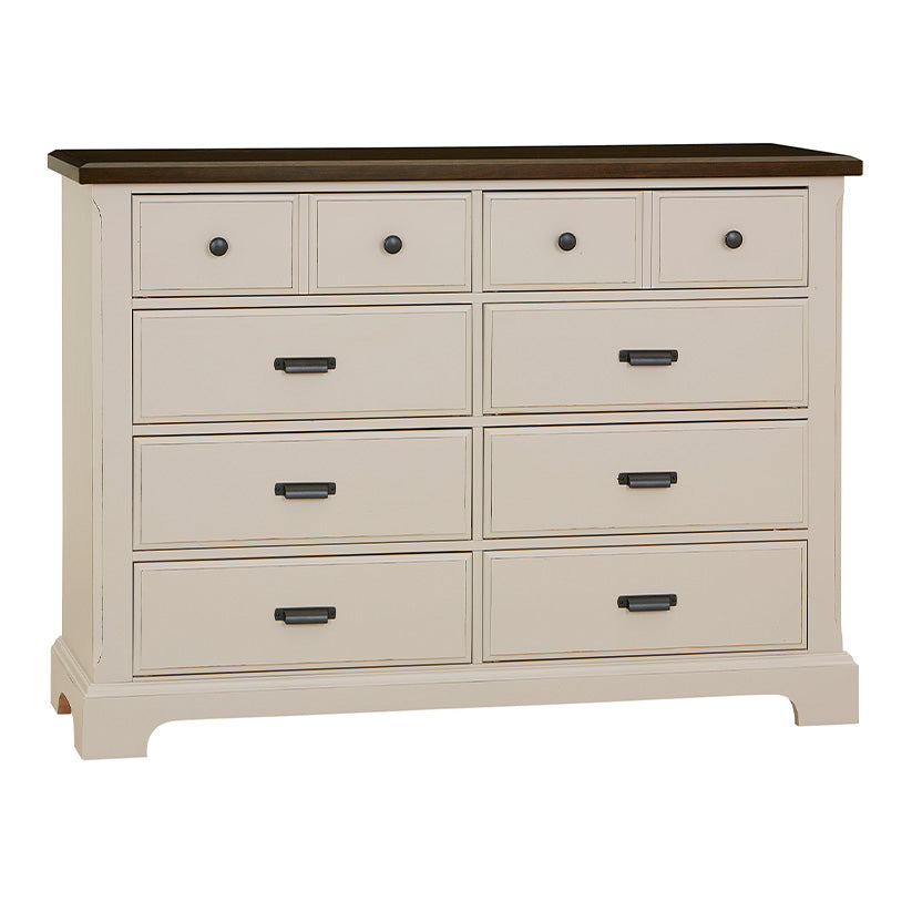 Lancaster County - Dresser - 8 Drawer With Two Tone Finish