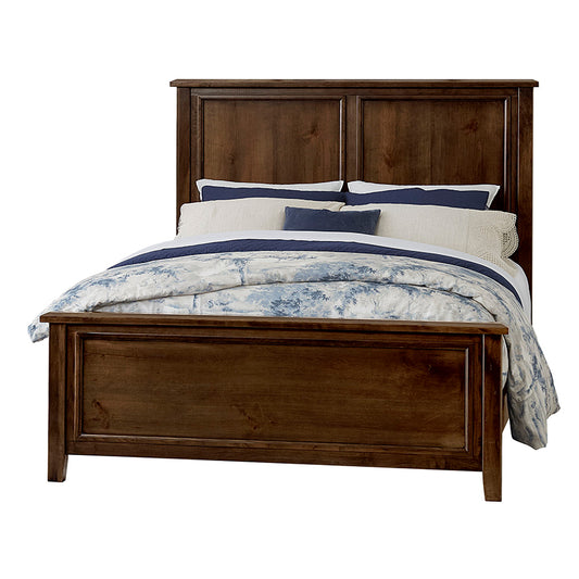 Lancaster County - Amish Queen Bed - Dark Brown